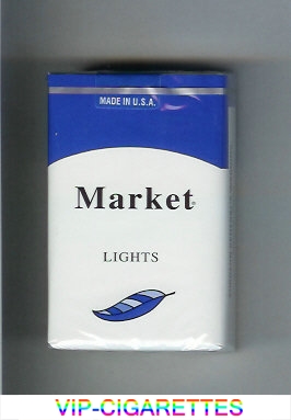 Market Lights cigarettes soft box