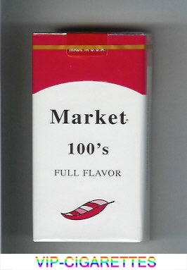 Market 100s Full Flavor cigarettes soft box