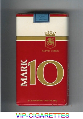 Mark 10 Con Filtro 100s Super Longs cigarettes soft box