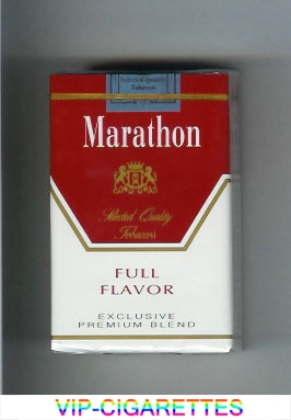 Marathon Full Flavor Exclusive Premium Blend cigarettes soft box