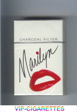 Marilyn Charcoal Filter cigarettes hard box