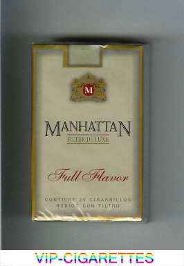 Manhattan Full Flavor cigarettes soft box
