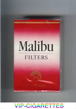 Malibu Filters Full Flavor cigarettes soft box