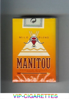 Manitou Mild Blend cigarettes soft box