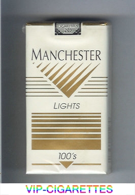Manchester Lights 100s cigarettes soft box