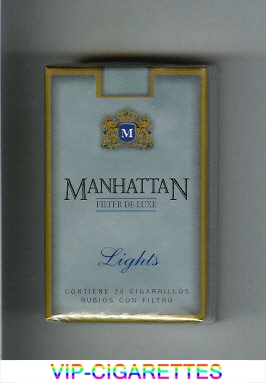 Manhattan Lights cigarettes soft box