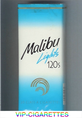 Malibu Lights 120s cigarettes soft box