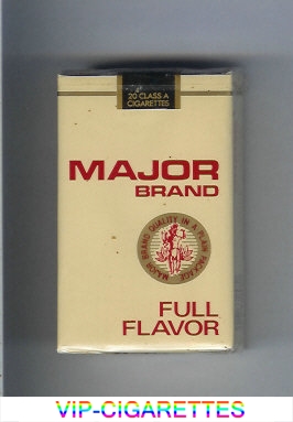 Major Brand Full Flavor cigarettes soft box