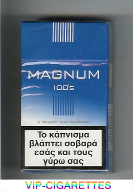 Magnum 100s blue cigarettes hard box
