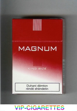 Magnum red cigarettes hard box