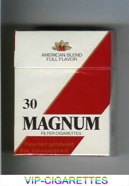 Magnum American Blend Full Flavor 30 cigarettes hard box