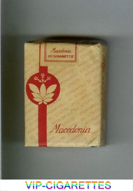 Macedonia cigarettes soft box