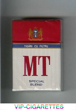 MT Special Blend cigarettes hard box