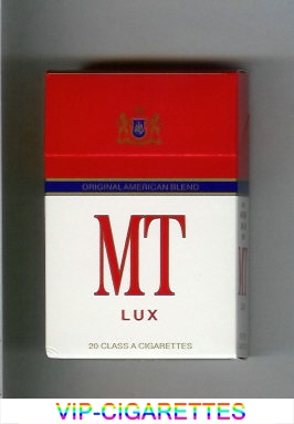 MT Lux cigarettes hard box