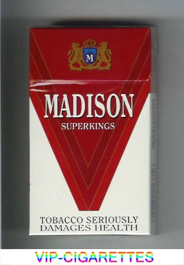 Madison cigarettes hard box