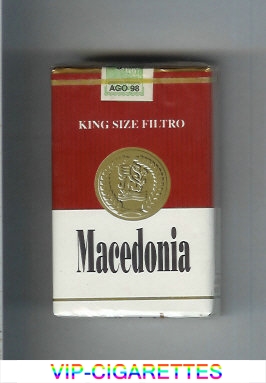 Macedonia King Size Filtro cigarettes soft box