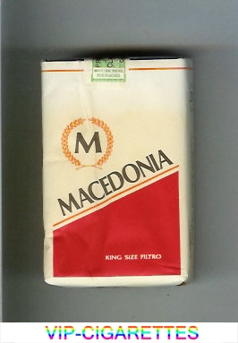 Macedonia M cigarettes soft box