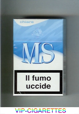MS Messis Summa Chiare cigarettes hard box