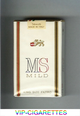 MS Mild cigarettes soft box