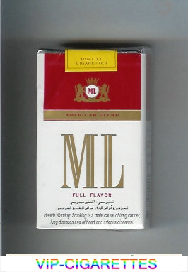 ML American Blend Full Flavor cigarettes soft box