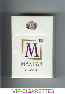  In Stock M Maxima Classic cigarettes hard box Online