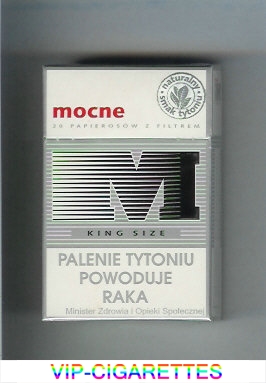 M Mocne cigarettes hard box