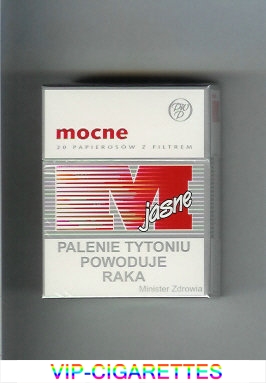 M Mocne Jasne cigarettes hard box