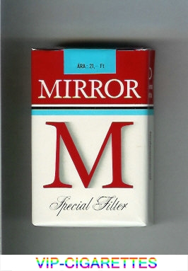 M Mirror Special Filter cigarettes soft box