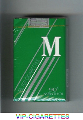 M Menthol 100s cigarettes soft box