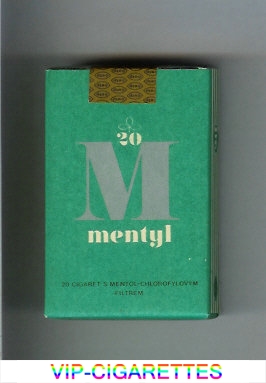 M Mentyl cigarettes soft box
