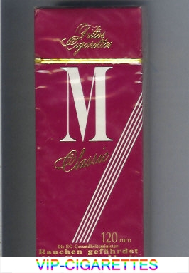 M Classic 120 cigarettes hard box