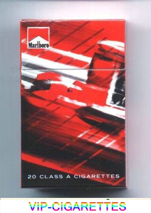 Marlboro filter cigarettes collection design Racing Edition hard box