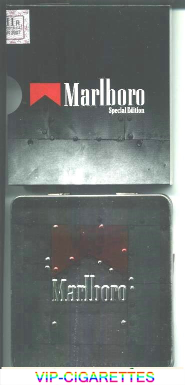 Marlboro Special Edition red TIN PACK cigarettes