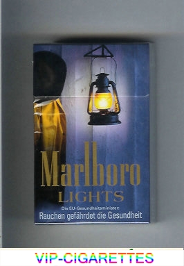 Marlboro collection design 1 Lights 20 filter cigarettes hard box