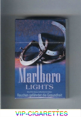 Marlboro Cigarettes Lights hard box