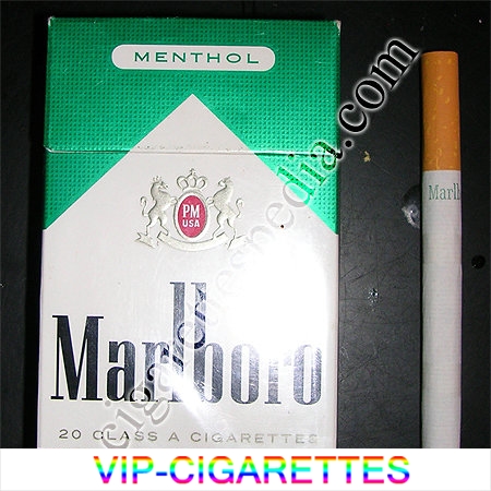 Marlboro Menthol cigarettes hard box