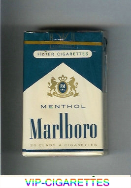 Marlboro Menthol green Marlboro cigarettes soft box