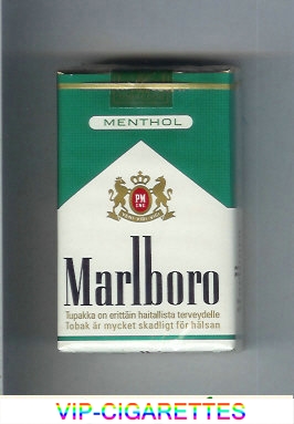 Marlboro Menthol cigarettes soft box