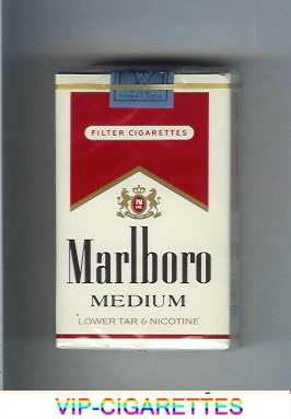 Marlboro Medium cigarettes soft box