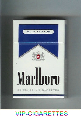 Marlboro Mild Flavor cigarettes hard box