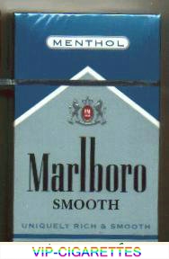 Marlboro Smooth Menthol cigarettes hard box