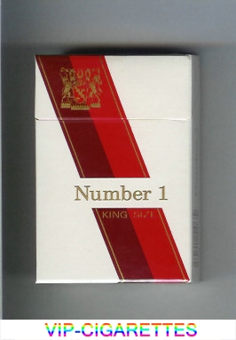 Number 1 cigarettes hard box