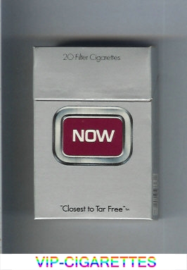 Now cigarettes hard box