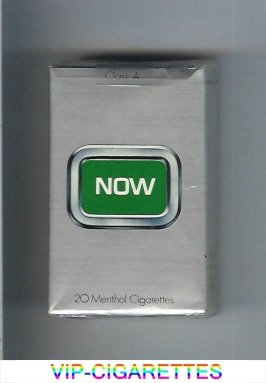 Now 20 Menthol cigarettes soft box