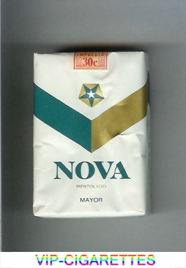 Nova Mentolado Mayor cigarettes soft box
