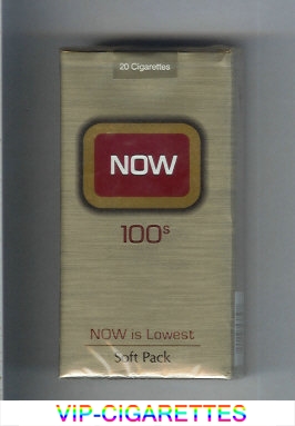 Now 100s Now is Lowest cigarettes soft box