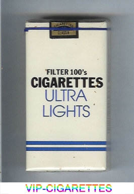 Cigarettes Filter 100s Ultra Lights cigarettes soft box