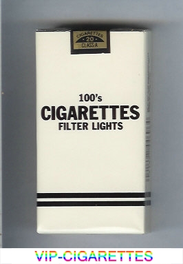 Cigarettes 100s Filter Lights cigarettes soft box