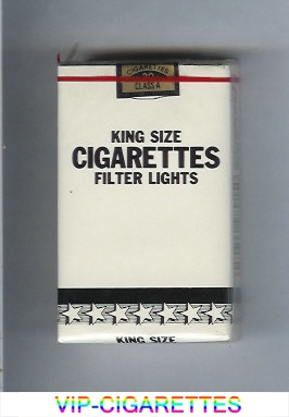 Cigarettes King Size Filter Lights cigarettes soft box