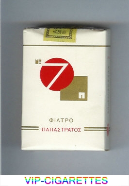 No 7 cigarettes soft box